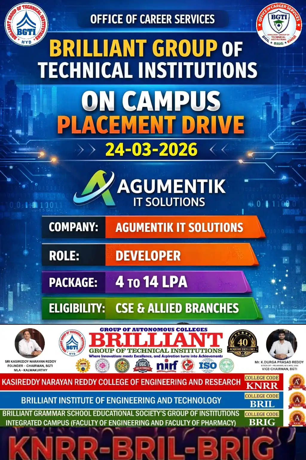 Agumentik 24-03-2026 – BRIL Campus Drive 2025-26